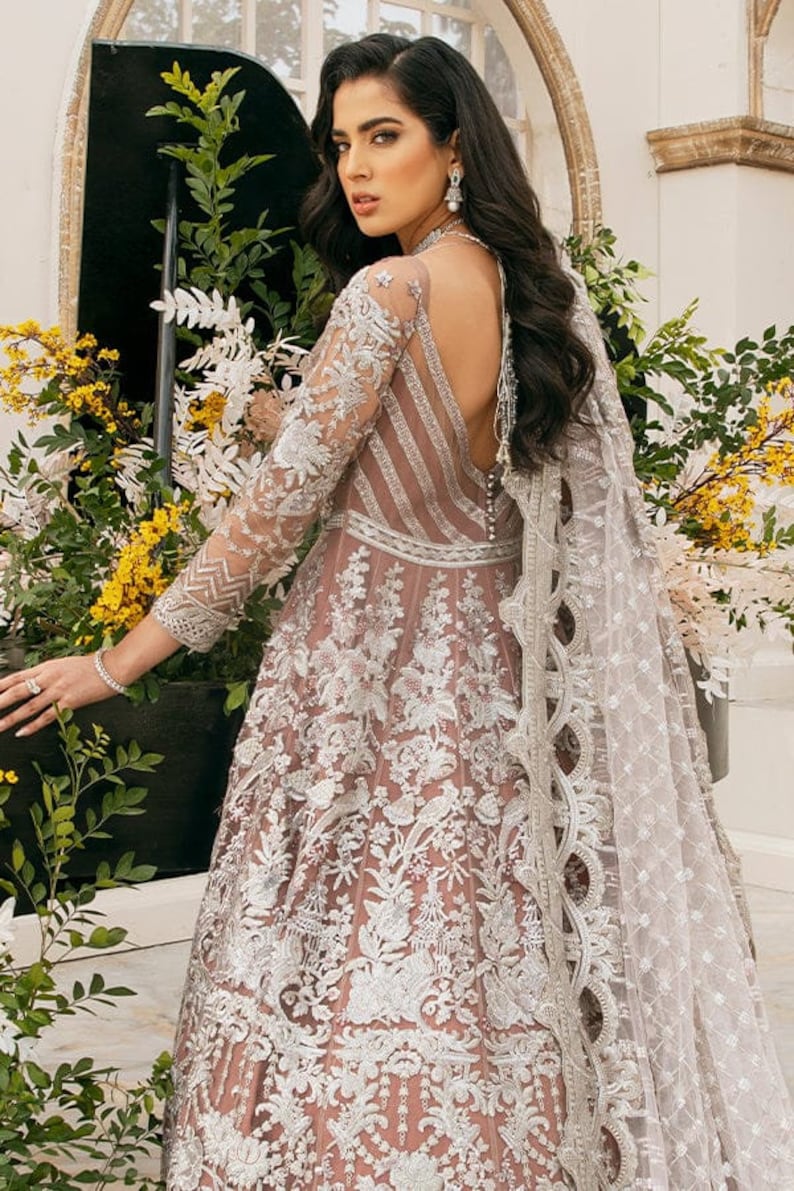 Aitana Luxury Collection • Imrozia premium Embroidery 3 Piece Net Suite • IB-20 • Bridal Collection