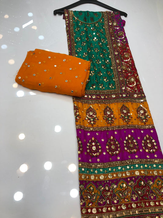 Pure Silk Shirt with Handwork 3-piece suit