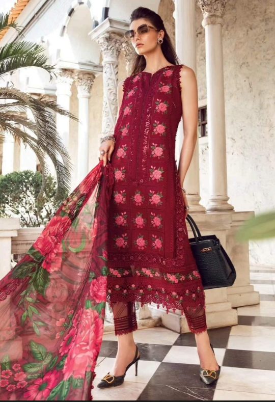 Maria B Luxury Lawn Eid Collection - Multiple Colors!