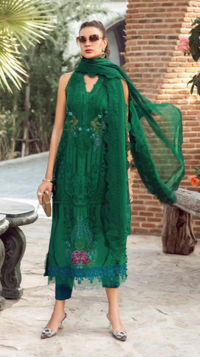 Maria B Luxury Lawn Eid Collection - Multiple Colors!