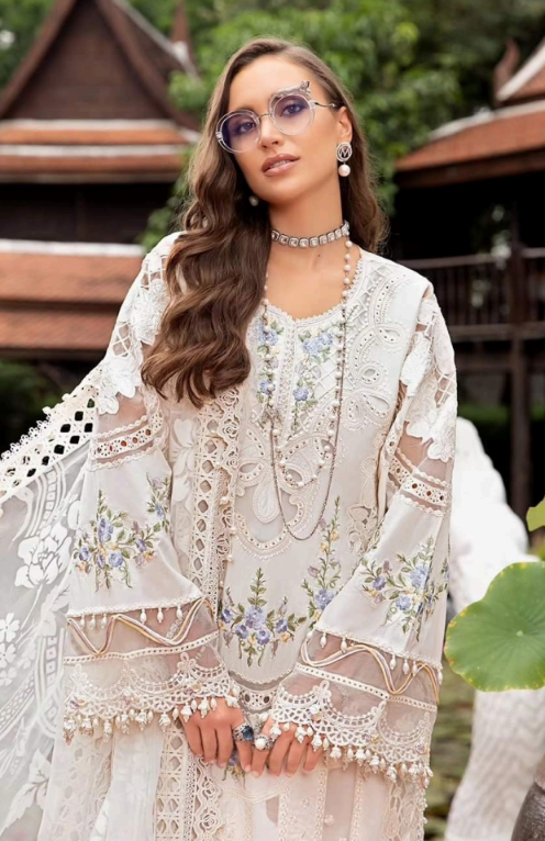 Maria B Luxury Lawn Eid Collection - Multiple Colors!