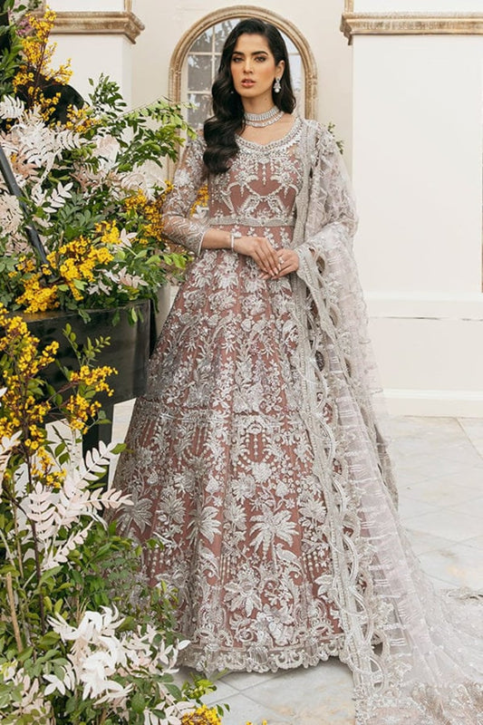 Aitana Luxury Collection • Imrozia premium Embroidery 3 Piece Net Suite • IB-20 • Bridal Collection