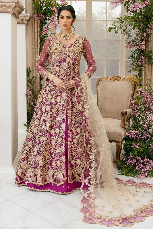 Lucia Luxury Collection • Imrozia premium Embroidery 3 Piece Net Suite • IB-22 • Bridal Collection