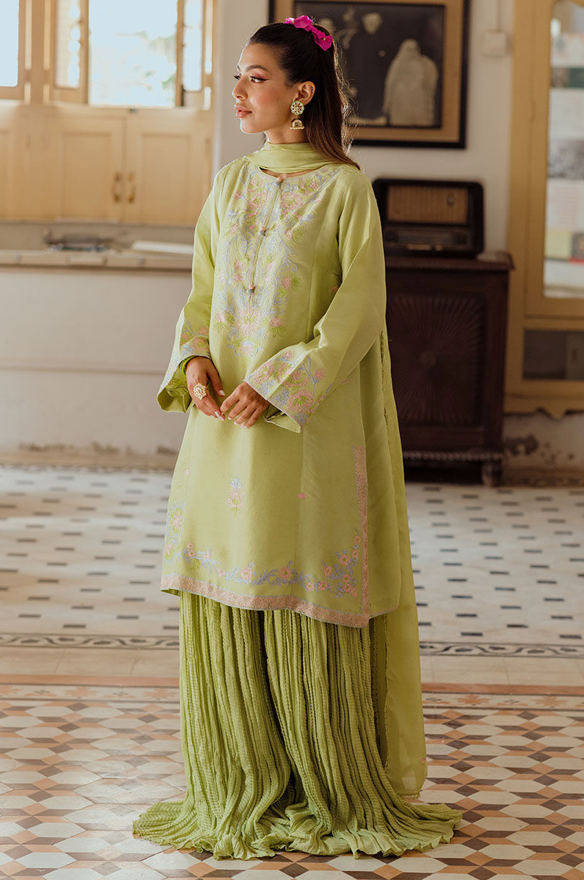 Ansab Jahangir Leena- Pistachio Green