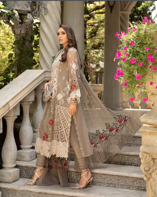 Maria B Luxury Lawn Eid Collection - Multiple Colors!