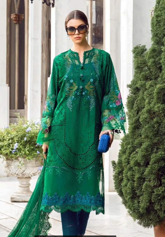 Maria B Luxury Lawn Eid Collection - Multiple Colors!