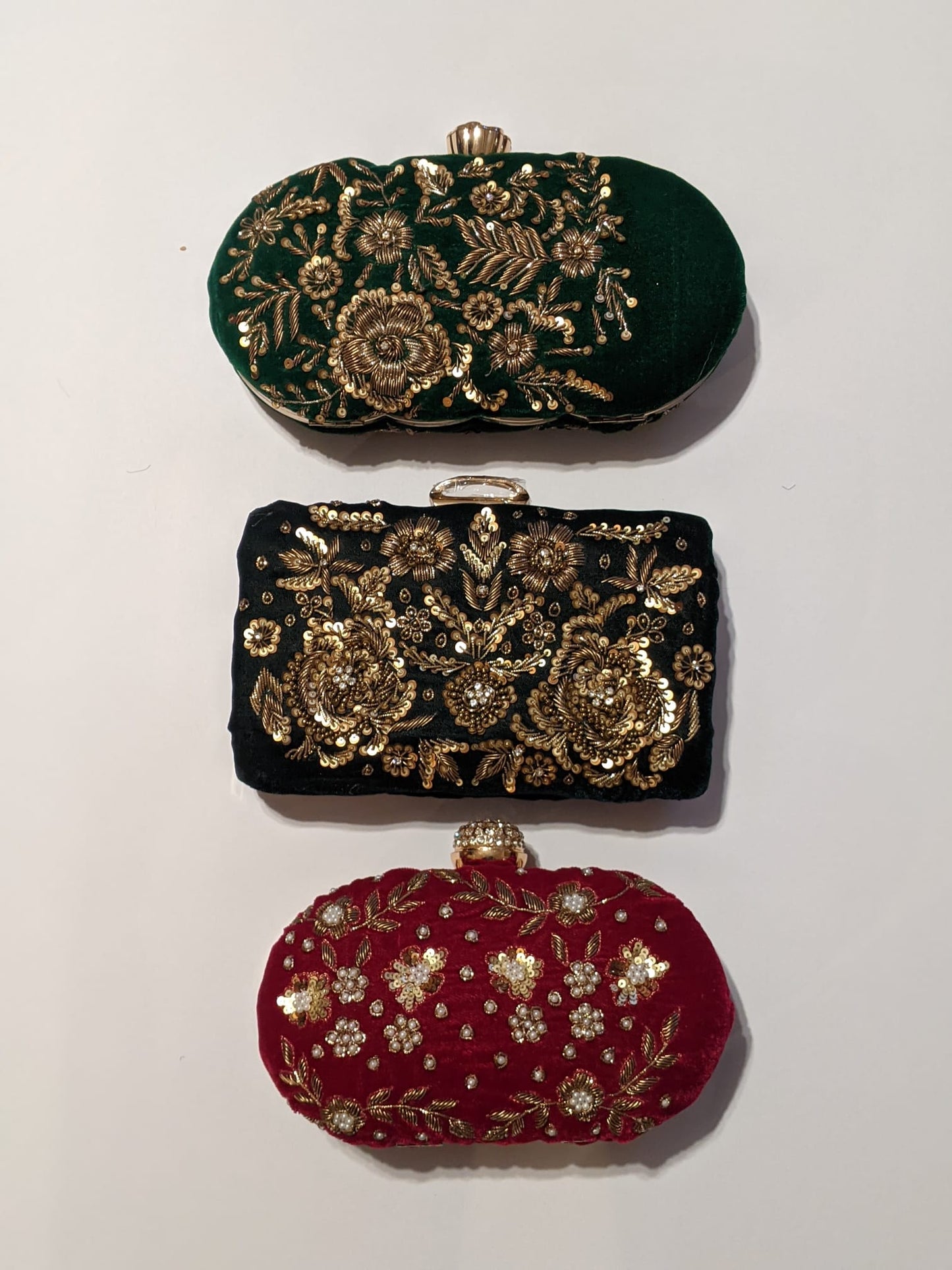 Handmade Velvet Clutches